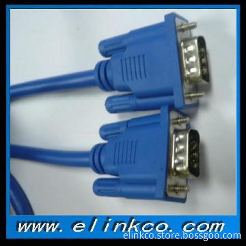 High quality VGA Cable Male to Male Full HD 15-pin